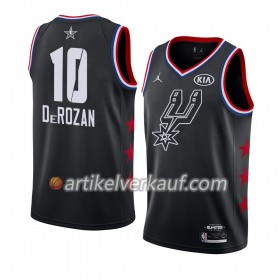 NBA San Antonio Spurs Trikot DeMar DeRozan 10 2019 All-Star Jordan Brand Schwarz Swingman - Herren